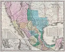 Location of Mexico