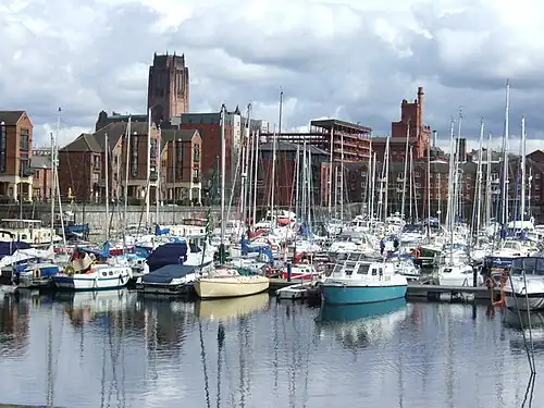 Salthouse Dock narrowboats