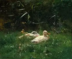 Willem Maris:Ducks, Rijksmuseum, Amsterdam
