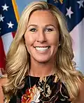 Representative Marjorie Taylor Greene from Georgia (2021–2026)[72]