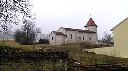 The church in Marthemont