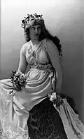As Perdita in Shakespeare's Winter's Tale, 1887