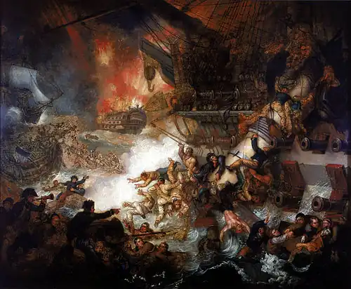 The Battle of the Nile, 1825