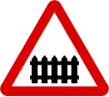 Gated level crossing