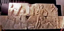 Gladiators Mausoleum of Fiano Romano exposed in Lucus Feroniae