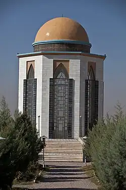 Mausoleum of Mirwais Sadiq, son of Ismail Khan, who was killed in 2004 in clashes with the Afghan National Army