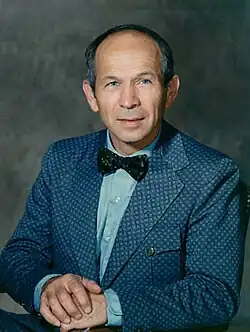 Maxime Faget lead designer of the Mercury spacecraft key designer in Apollo, Gemini spacecraft & Space Shuttle.