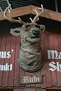Animatronic of a deer.