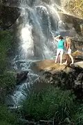 Waterfalls at the park.