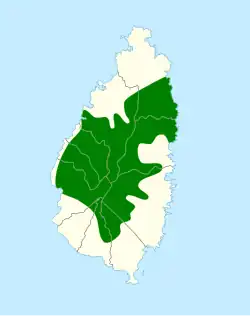 Map of range