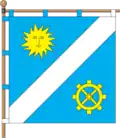 Flag of Melnytsia-Podilska