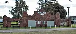 Entry to the Paceway