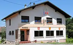 The town hall in Mertzen