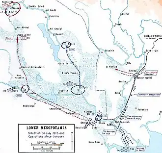 July, British offensive