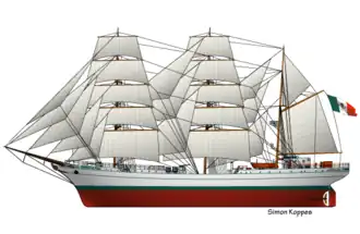 Line art of Cuauhtémoc