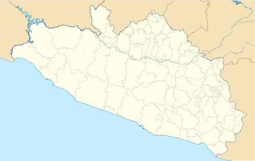 Cuetzala del Progreso is located in Guerrero