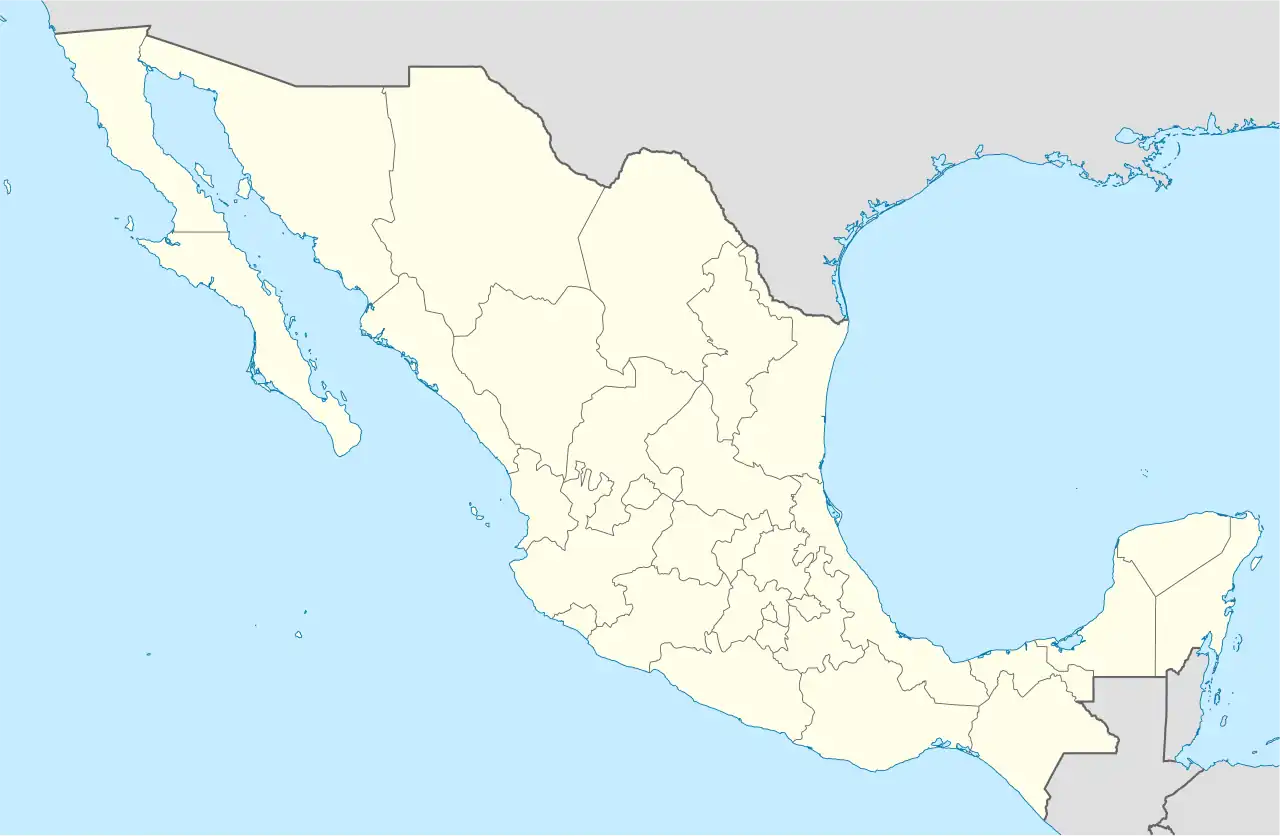 Mexidracon is located in Mexico
