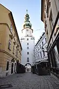 Michael's Gate in Bratislava, Slovakia