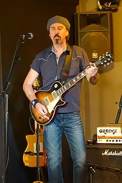 Moody performing in 2014
