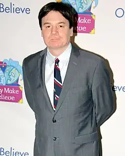 A smiling Mike Myers