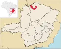 Location in Brazil