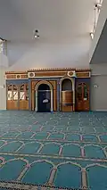 The mosque minbar