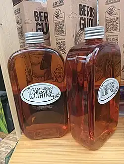 A commercially produced lihing from Tambunan