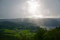 View of the village