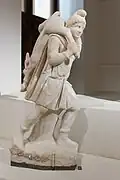 Mithras carrying the bull