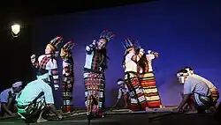 Cheraw dance of the Mizos