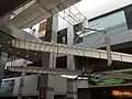 Model of a 1902 Wright Glider in the museum's entrance