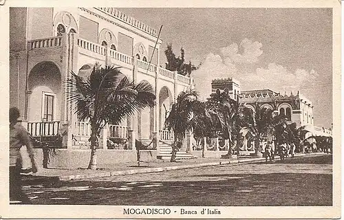 Bank of Italy in Mogadishu