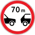 Minimum safe distance