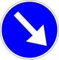 Keep right