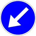 Keep left