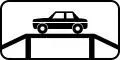 Place for checking vehicles
