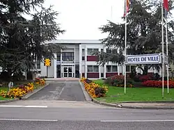 The town hall in Mondelange