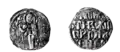 First type of coin minted by Andrea