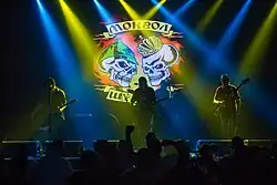 Mongol Shuudan performing in Saint Petersburg, 2015