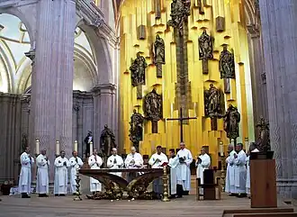 Mass at the Cathedral Basilica, 2010