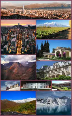 Skyline of Santiago Metropolitan Region