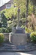 The monument erected 14 December 1935.