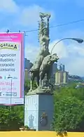 The first replica in Caracas in 2012