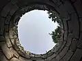 Photo take from inside the Moovar Koil Stepwell