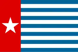 Flag of Netherlands New Guinea