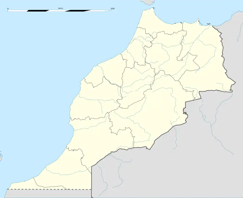 Botola Pro is located in Morocco