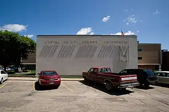 The Morton County Courthouse in Mandan