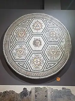 Mosaic with Medusa head