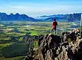 At the top of Taung Wine