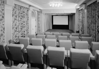 The East Wing movie theater, date unknown